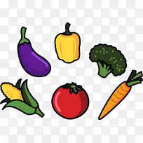 蔬菜卡通插图.图蔬菜-空若网 蔬菜卡通插图.图蔬菜-空若网