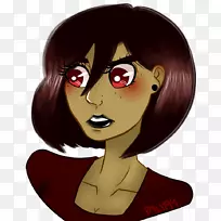 鼻子棕色头发黑发面颊鼻-空若网 鼻子棕色头发黑发面颊鼻-空若网