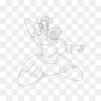 视觉艺术绘制手指素描-Tetas-空若网 视觉艺术绘制手指素描-Tetas-空若网