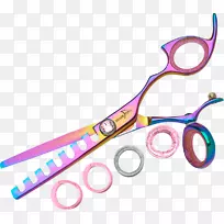 剪刀剪体首饰.质地线-空若网 剪刀剪体首饰.质地线-空若网