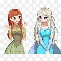 安娜·埃尔萨发型梅丽达-埃尔莎公主-空若网 安娜·埃尔萨发型梅丽达-埃尔莎公主-空若网