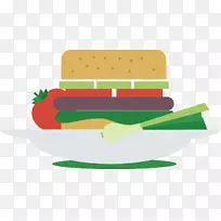 汉堡包快餐蔬菜.蔬菜载体-空若网 汉堡包快餐蔬菜.蔬菜载体-空若网