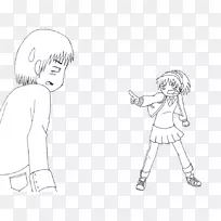 手指智人线艺术素描-基达-空若网 手指智人线艺术素描-基达-空若网