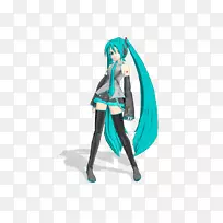 绿松石-Hatsune Miku甜魔鬼-空若网 绿松石-Hatsune Miku甜魔鬼-空若网