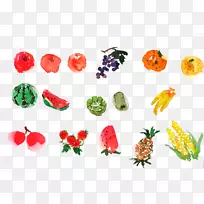 水彩画水墨画水果油画-空若网 水彩画水墨画水果油画-空若网