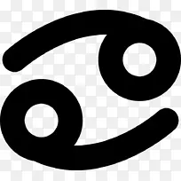 癌症符号计算机图标占星术癌症符号-空若网 癌症符号计算机图标占星术癌症符号-空若网