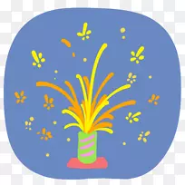 花瓣叶开花植物剪贴画-空若网 花瓣叶开花植物剪贴画-空若网