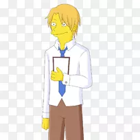 袖子拇指智人上衣-os Simpsons-空若网 袖子拇指智人上衣-os Simpsons-空若网