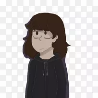 鼻子黑发外套卡通-鼻子-空若网 鼻子黑发外套卡通-鼻子-空若网