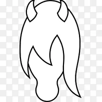 黑白头像绘画剪辑艺术-阿凡达-空若网 黑白头像绘画剪辑艺术-阿凡达-空若网