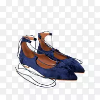 钴蓝凉鞋舒适-布-空若网 钴蓝凉鞋舒适-布-空若网