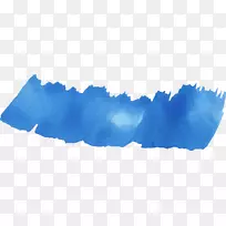水彩画.蓝色水彩笔-空若网 水彩画.蓝色水彩笔-空若网
