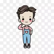 重要的q版阿凡达卡通莫伊-小麦色皮肤男孩-空若网 重要的q版阿凡达卡通莫伊-小麦色皮肤男孩-空若网