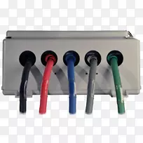 电子塑料电子元件.底部视图-空若网 电子塑料电子元件.底部视图-空若网