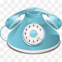 电话固定电话-蓝色电话-空若网 电话固定电话-蓝色电话-空若网