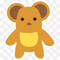 考拉熊画动物画黄熊-空若网 考拉熊画动物画黄熊-空若网