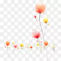 水彩画插图.水彩画花-空若网 水彩画插图.水彩画花-空若网