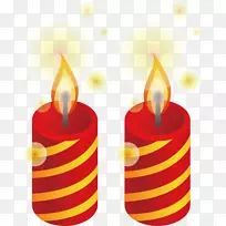 生日蛋糕蜡烛剪贴画-蜡烛PNG元素-空若网 生日蛋糕蜡烛剪贴画-蜡烛PNG元素-空若网