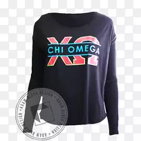 长袖t恤外衣-chi omega-空若网 长袖t恤外衣-chi omega-空若网