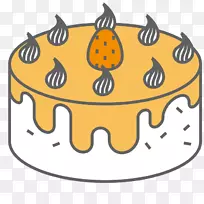 生日蛋糕食品剪贴画.草莓水果食品-空若网 生日蛋糕食品剪贴画.草莓水果食品-空若网