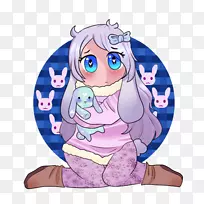 鼻子传奇生物剪贴画-雪兔-空若网 鼻子传奇生物剪贴画-雪兔-空若网