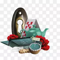 爱丽丝在仙境中的冒险-白兔童话设计-空若网 爱丽丝在仙境中的冒险-白兔童话设计-空若网