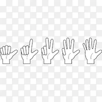 手指序数数学计数-追求卓越-空若网 手指序数数学计数-追求卓越-空若网