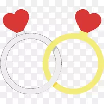 心黄区剪贴画.环PNG材料-空若网 心黄区剪贴画.环PNG材料-空若网