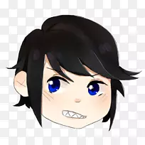 鼻黑发头夹艺术.鼻子-空若网 鼻黑发头夹艺术.鼻子-空若网