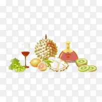 橙汁-它的果汁和剖面图-空若网 橙汁-它的果汁和剖面图-空若网