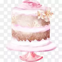 结婚蛋糕巧克力蛋糕桃红色花朵装饰蛋糕-空若网 结婚蛋糕巧克力蛋糕桃红色花朵装饰蛋糕-空若网