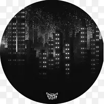 白色字体-Cthulhu剪影-空若网 白色字体-Cthulhu剪影-空若网