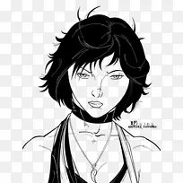 艺术电影播客黑发素描-阿达旺-空若网 艺术电影播客黑发素描-阿达旺-空若网