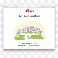RubyonRails本地主机web浏览器安装对接器-ruby-空若网 RubyonRails本地主机web浏览器安装对接器-ruby-空若网
