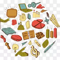 水彩画剪贴画.多色水彩统计表-空若网 水彩画剪贴画.多色水彩统计表-空若网