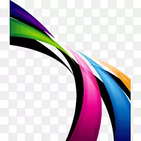 平面设计科学.彩色条纹-空若网 平面设计科学.彩色条纹-空若网