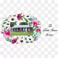 花卉花环.水彩羽毛-空若网 花卉花环.水彩羽毛-空若网