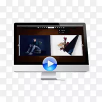 多媒体电脑显示器广告电子产品设计-空若网 多媒体电脑显示器广告电子产品设计-空若网