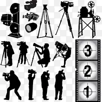 摄影胶片照相机摄影.按剪影-空若网 摄影胶片照相机摄影.按剪影-空若网