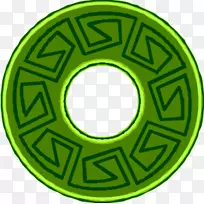 圆绿环-绿环图案-空若网 圆绿环-绿环图案-空若网
