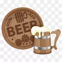啤酒桶剪贴画-啤酒节啤酒桶及杯子PNG剪贴画-空若网 啤酒桶剪贴画-啤酒节啤酒桶及杯子PNG剪贴画-空若网