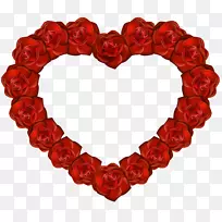 心玫瑰剪贴画-玫瑰心PNG透明剪贴画-空若网 心玫瑰剪贴画-玫瑰心PNG透明剪贴画-空若网