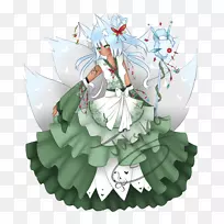 仙女开花植物圣诞装饰品-仙女-空若网 仙女开花植物圣诞装饰品-仙女-空若网