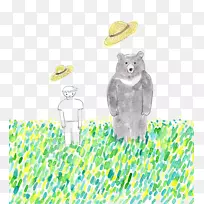 卡通插图-卡通熊-空若网 卡通插图-卡通熊-空若网