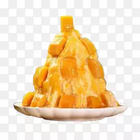 太郎球素食美食-芒果果酱,牛奶冰-空若网 太郎球素食美食-芒果果酱,牛奶冰-空若网