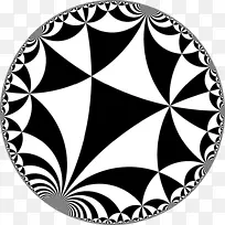 施瓦兹三角镶嵌球黑白图案-数学-空若网 施瓦兹三角镶嵌球黑白图案-数学-空若网