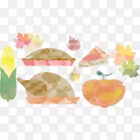 水彩画感恩-网格绘画工具餐支持区域色彩-空若网 水彩画感恩-网格绘画工具餐支持区域色彩-空若网