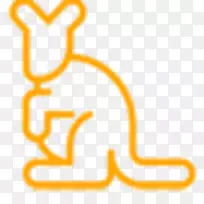 袋鼠剪贴画-袋鼠-空若网 袋鼠剪贴画-袋鼠-空若网