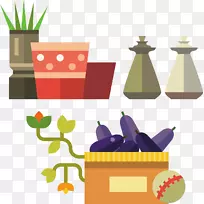 Adobe插画.花园工具材料-空若网 Adobe插画.花园工具材料-空若网