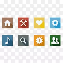 图标设计平面设计计算机图标设计-空若网 图标设计平面设计计算机图标设计-空若网